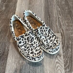 Women’s hey dude cheetah print